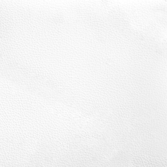 Cadru de pat, Viana, fără saltea, alb/negru, 160x200 cm, piele ecologică WALTI