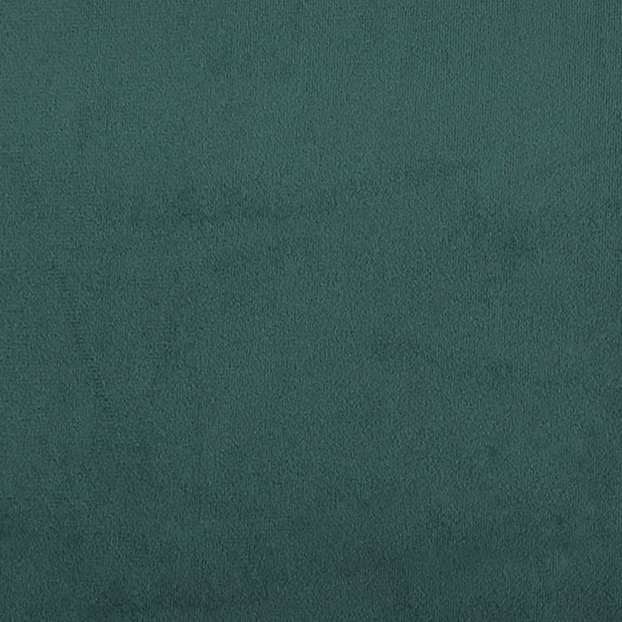 Pat cu saltea, verde închis, 80x200 cm, catifea - WALTI WALTI