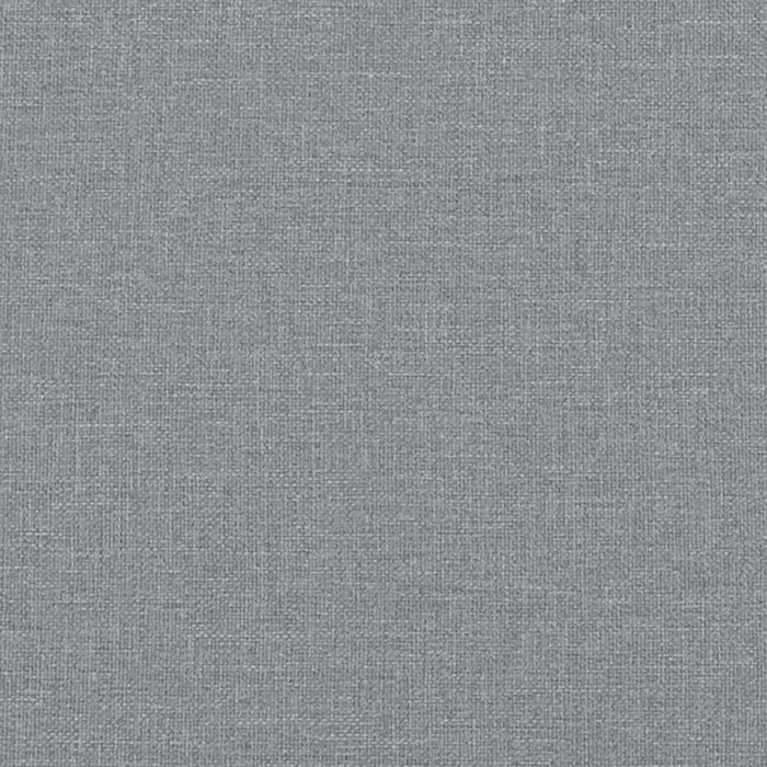Pat cu saltea, gri deschis, 90x190 cm, textil - WALTI WALTI