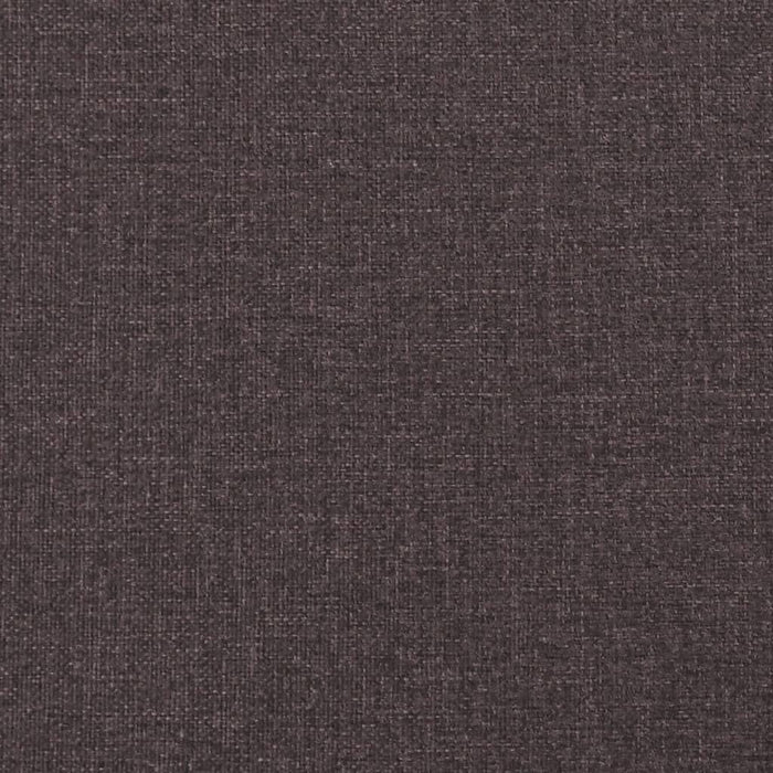 Pat cu saltea, Hvar, maro închis, 100x200 cm, textil WALTI