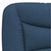 Pat cu saltea, Hvar, albastru, 120x200 cm, textil - WALTI WALTI