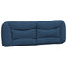 Pat cu saltea, Hvar, albastru, 160x200cm, material textil - WALTI WALTI