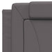 Pat, Viana, cu saltea, gri, 100x200 cm, piele ecologică - WALTI WALTI