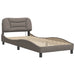 Cadru de pat cu LED fără saltea Hvar Taupe 90x190 cm Material - WALTI WALTI