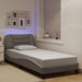 Cadru de pat cu LED fără saltea Hvar Taupe 90x190 cm Material - WALTI WALTI
