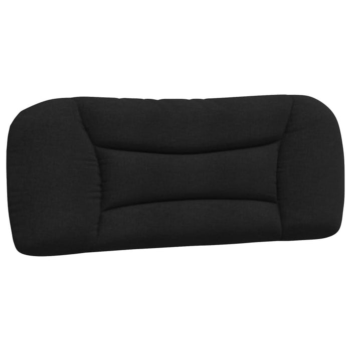Cadru de pat cu lumini LED, negru, 100x200 cm, textil - WALTI WALTI