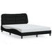 Cadru de pat cu lumini LED, negru, 120x200 cm, textil - WALTI WALTI