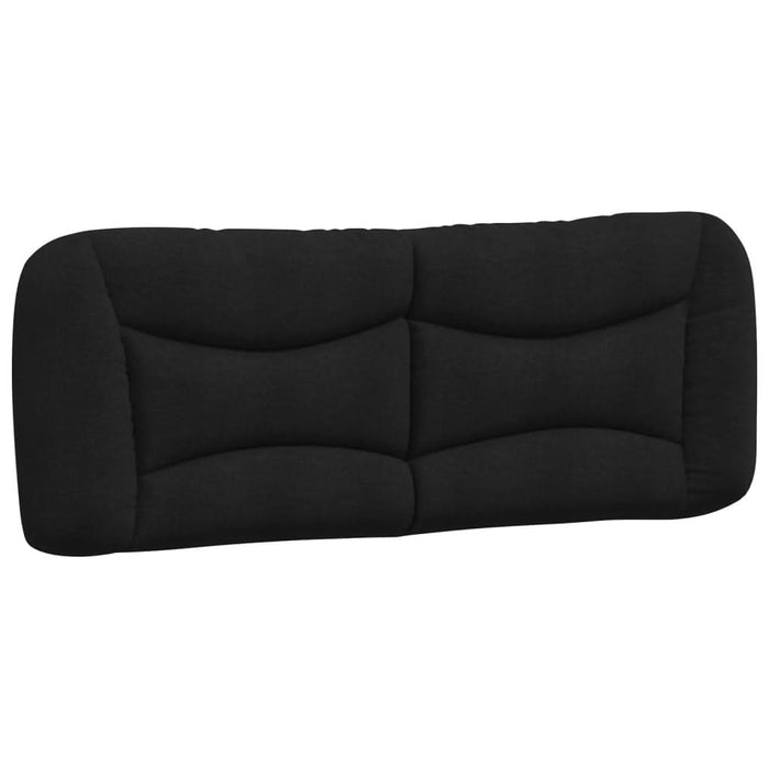 Cadru de pat cu lumini LED, negru, 120x200 cm, textil - WALTI WALTI