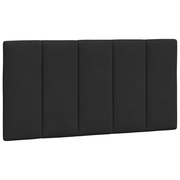 Cadru de pat cu lumini LED, negru, 100x200 cm, catifea - WALTI WALTI