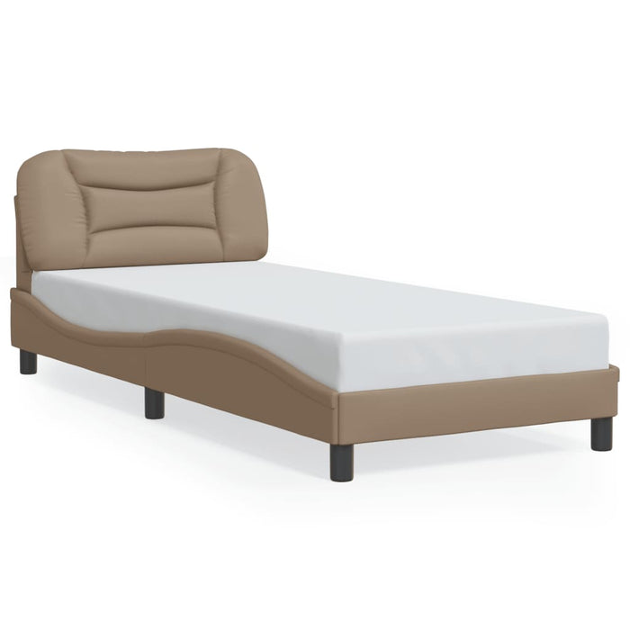 Cadru de pat cu LED fără saltea Hvar cappuccino 90x190 cm WALTI