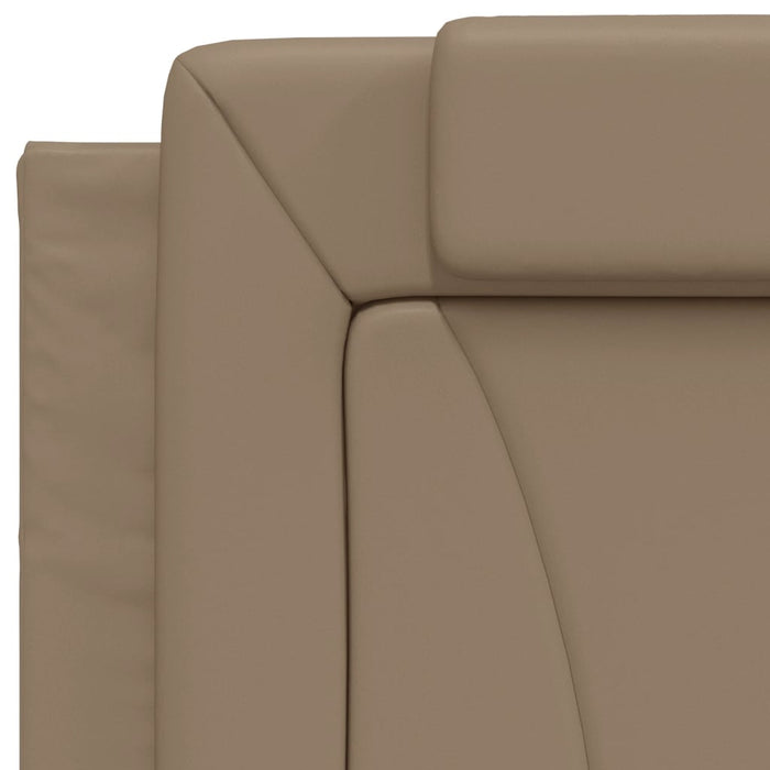 Cadru de pat Viana cu LED fără saltea cappuccino 80x200 cm WALTI