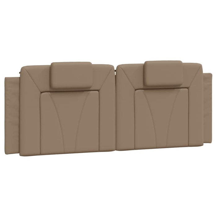 Cadru de pat cu LED, cappuccino, 120x200 cm, piele ecologică - WALTI WALTI