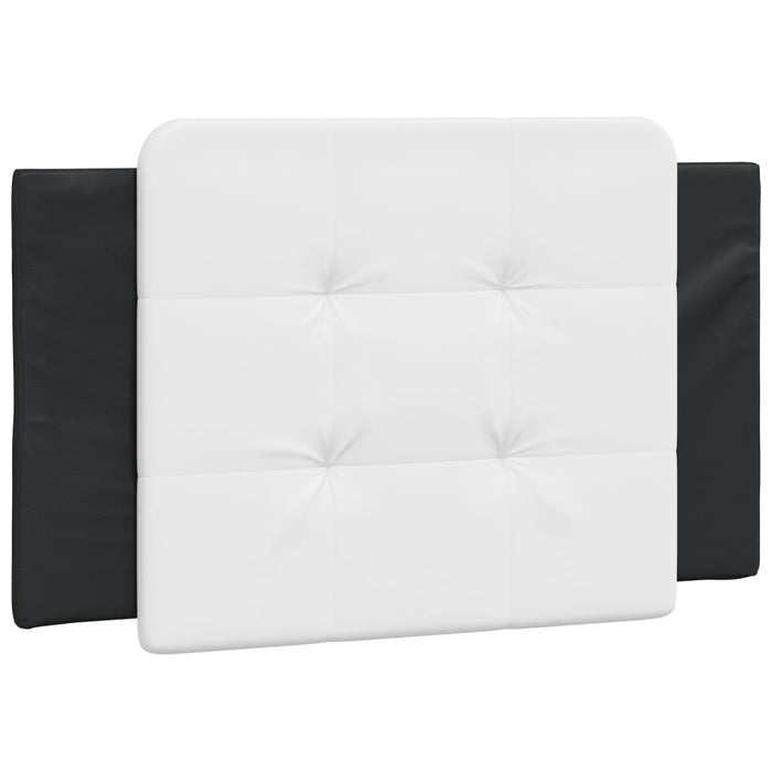 Cadru de pat cu LED fără saltea Zadar negru/alb 90x200 cm - WALTI WALTI