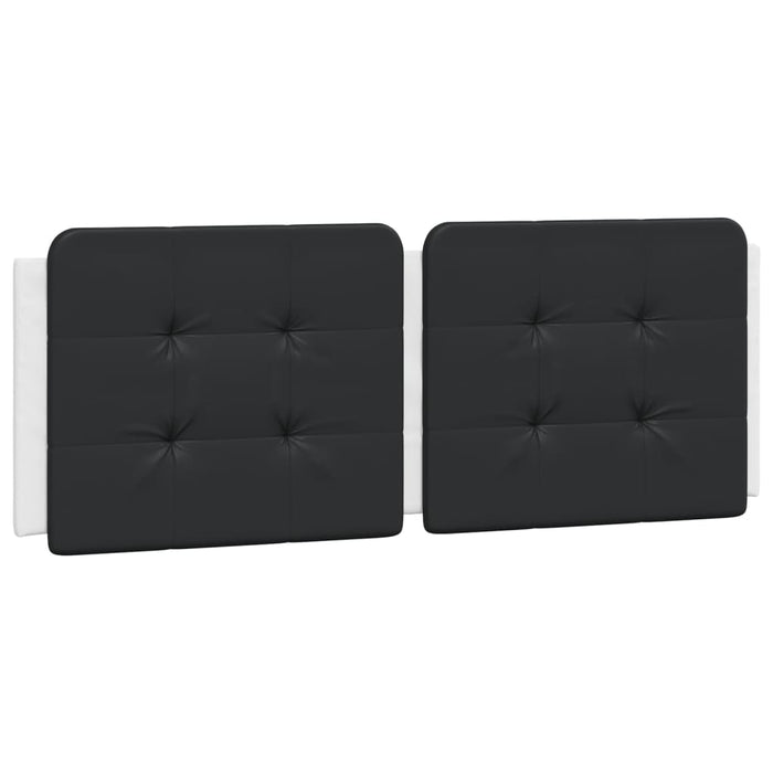 Cadru de pat cu LED fără saltea, Zadar, alb/negru, 140x190 cm WALTI