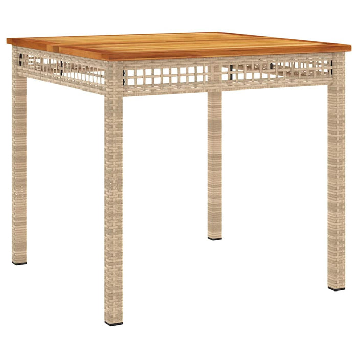 Set mobilier de grădină cu perne, 3 piese, bej, poliratan - WALTI WALTI