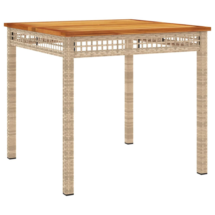 Set mobilier de grădină cu perne, 5 piese, bej, poliratan - WALTI WALTI