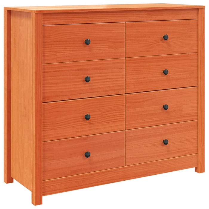Dulap lateral, maro ceruit, 100x40x90 cm, lemn masiv de pin - WALTI WALTI