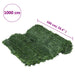Gard cu iarbă artificială, verde, 1x10 m - WALTI WALTI