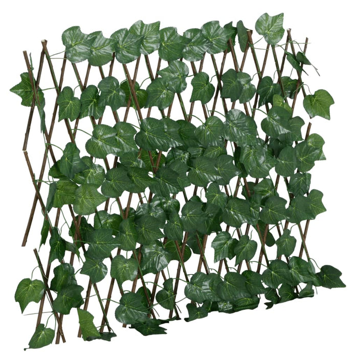 Spalier frunze struguri artificiale extensibil, verde 190x60 cm - WALTI WALTI
