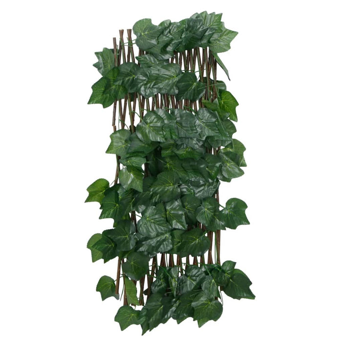 Spalier frunze struguri artificiale extensibil, verde 190x60 cm - WALTI WALTI