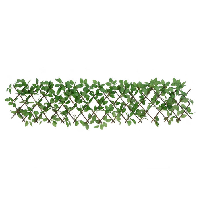 -Spalier cu iederă artificială, extensibil, verde, 180x30 cm - WALTI WALTI