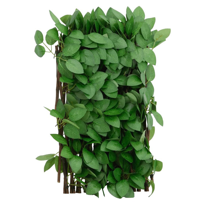 -Spalier cu iederă artificială, extensibil, verde, 180x30 cm - WALTI WALTI