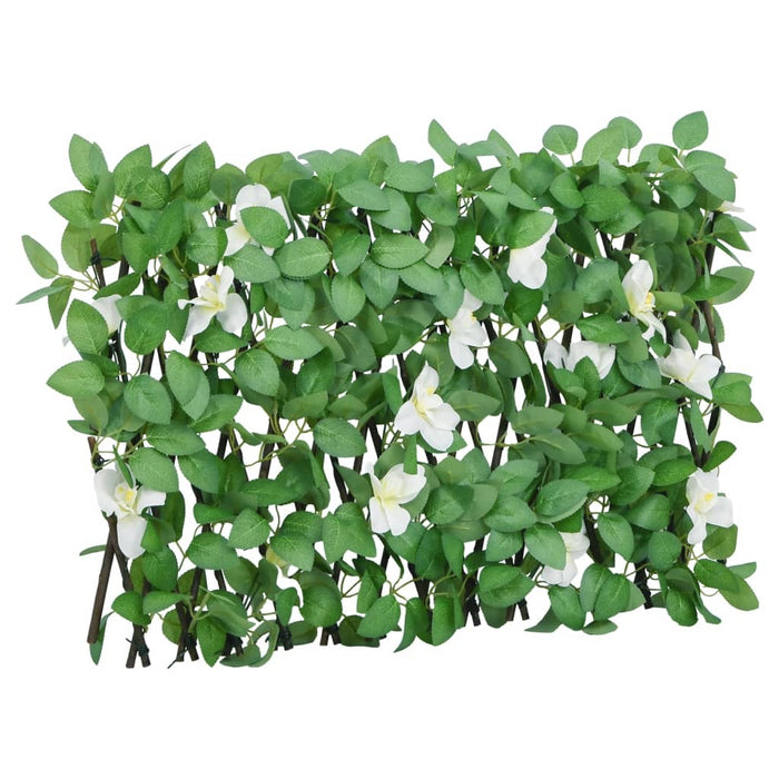Spalier cu iederă artificială, extensibil, verde, 180x30 cm - WALTI WALTI