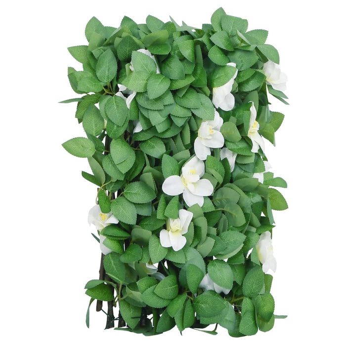 Spalier cu iederă artificială, extensibil, verde, 180x30 cm - WALTI WALTI