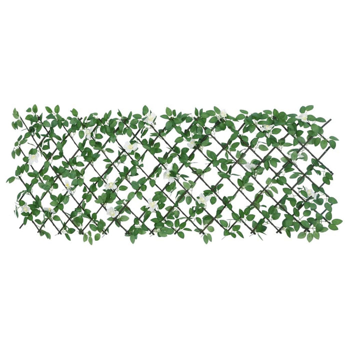 Spalier cu iederă artificială, extensibil, verde, 186x30 cm - WALTI WALTI