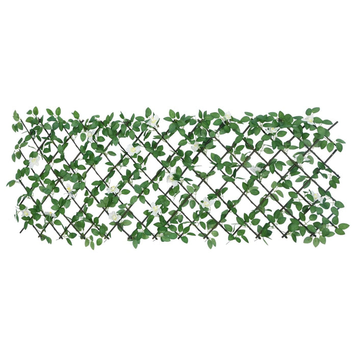Spalier cu iederă artificială extensibil 5 buc. verde 186x30 cm - WALTI WALTI