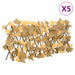 Spalier frunze arțar false extensibil 5 buc. oranj 180x30 cm - WALTI WALTI