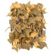 Spalier frunze arțar false extensibil 5 buc. oranj 180x30 cm - WALTI WALTI