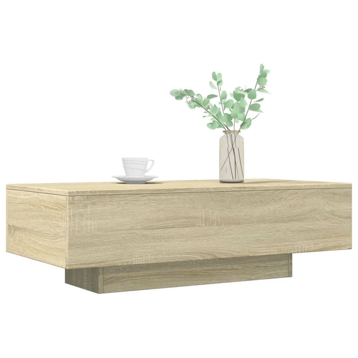 Măsuță de cafea, stejar sonoma, 100x49,5x31 cm, lemn prelucrat - WALTI WALTI