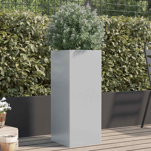 Jardinieră, argintiu, 32x29x75 cm, oțel galvanizat - WALTI WALTI