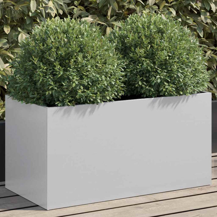 Jardinieră, argintiu, 62x30x29 cm, oțel galvanizat - WALTI WALTI