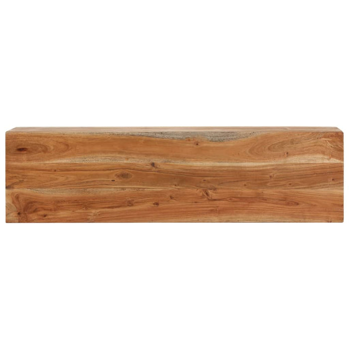 Masă consolă, 110x30x75 cm, lemn masiv de acacia și fier - WALTI WALTI