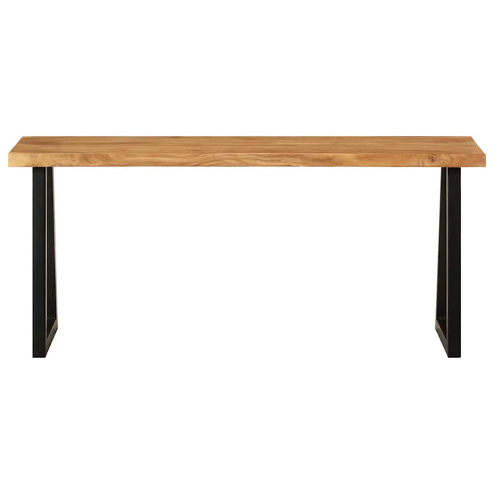Bancă cu margini naturale 105 cm, lemn masiv de acacia - WALTI WALTI