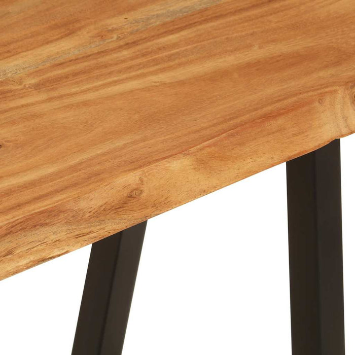 Bancă cu margini naturale 105 cm, lemn masiv de acacia - WALTI WALTI