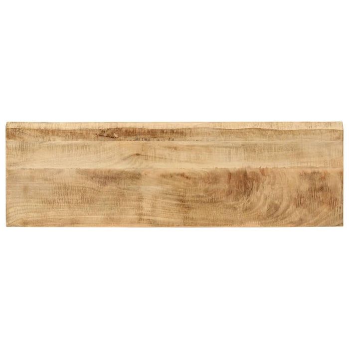 Masă consolă, margini naturale, 105x33x76 cm, lemn masiv mango - WALTI WALTI