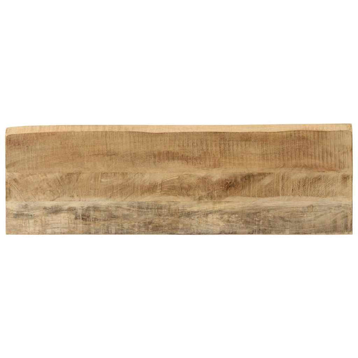 Masă consolă, margini naturale, 105x33x76 cm, lemn masiv mango - WALTI WALTI