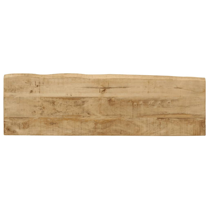 Masă consolă, margini naturale, 105x33x76 cm, lemn masiv mango - WALTI WALTI