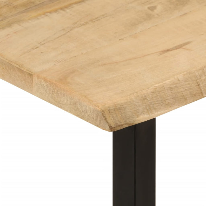 Masă consolă, margini naturale, 105x33x76 cm, lemn masiv mango - WALTI WALTI