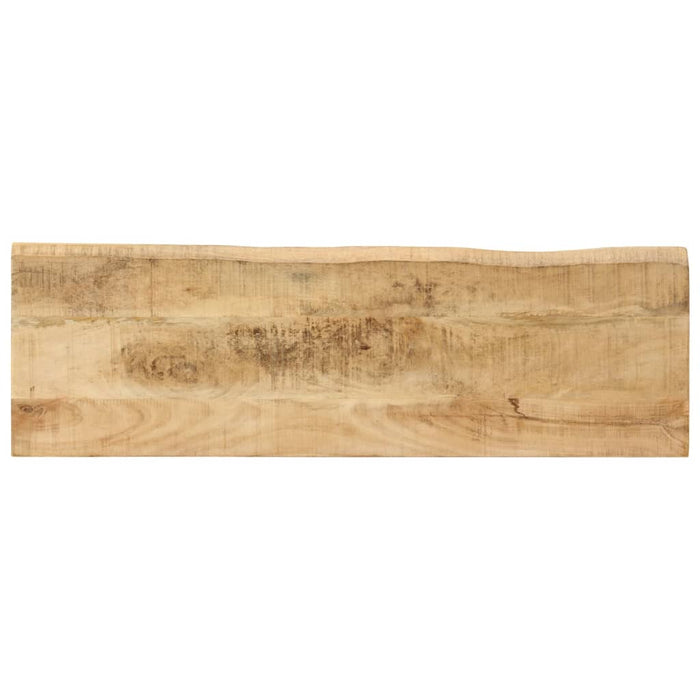 Masă consolă, margini naturale, 105x33x76 cm, lemn masiv mango - WALTI WALTI