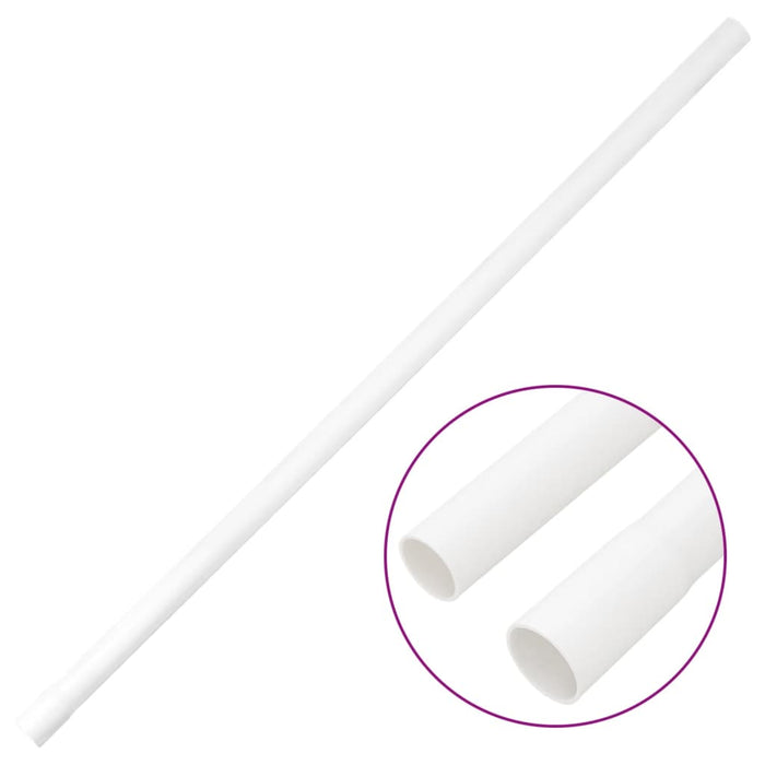 Șine de cabluri cu cleme, Ø25 mm, 10 m, PVC - WALTI WALTI