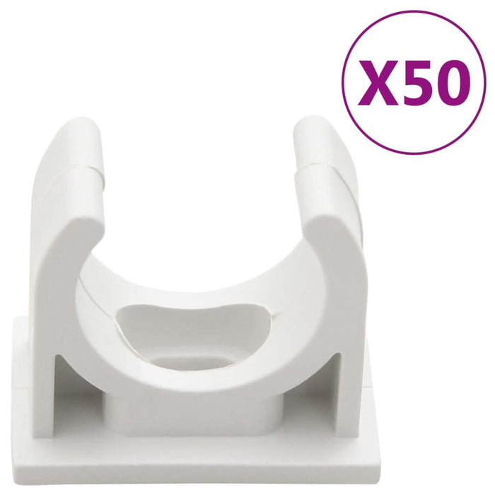 Șine de cabluri cu cleme, Ø25 mm, 30 m, PVC - WALTI WALTI