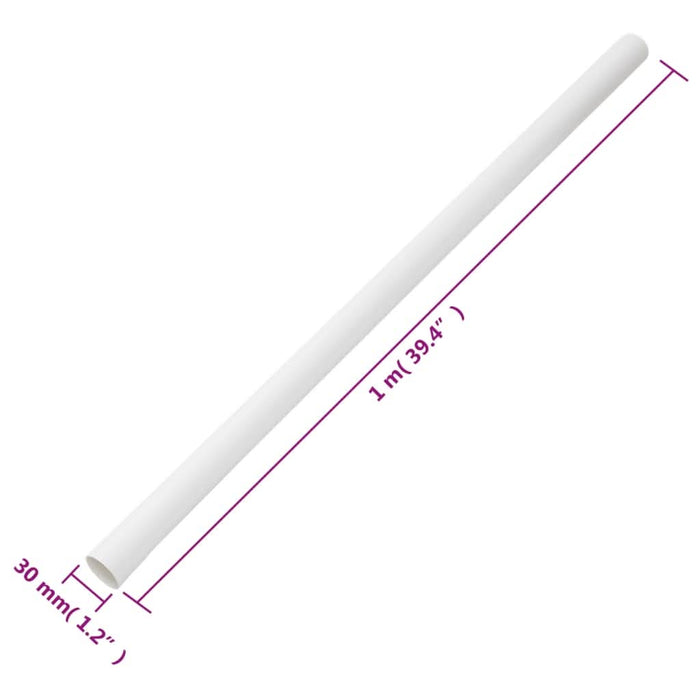 Șine de cabluri, Ø30 mm, 10 m, PVC - WALTI WALTI