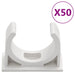 Șine de cabluri cu cleme, Ø30 mm, 30 m, PVC - WALTI WALTI