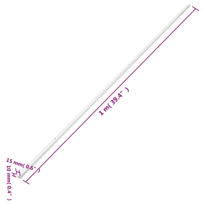 Șine de cabluri, 15x10 mm, 10 m, PVC - WALTI WALTI