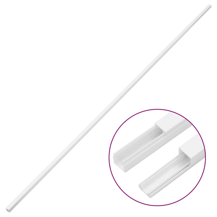 Șine de cabluri, 30x20 mm, 10 m, PVC - WALTI WALTI