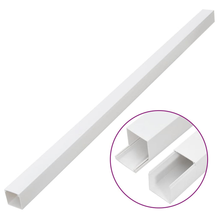 Șine de cabluri, 33x33 mm, 10 m, PVC - WALTI WALTI